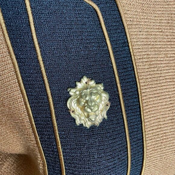 Vintage 80s Diane Delorean Wool Blend Knit Mock Neck Sweater - Women’s S - Picture 7 of 8